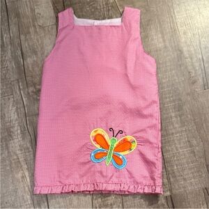 MSC Pink Butterfly Kids Casual Dress